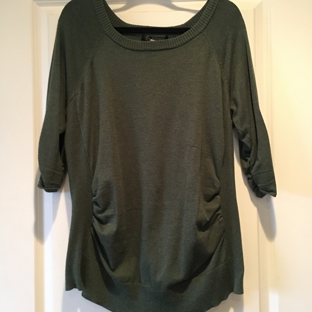 Dark Green Maternity sweater
